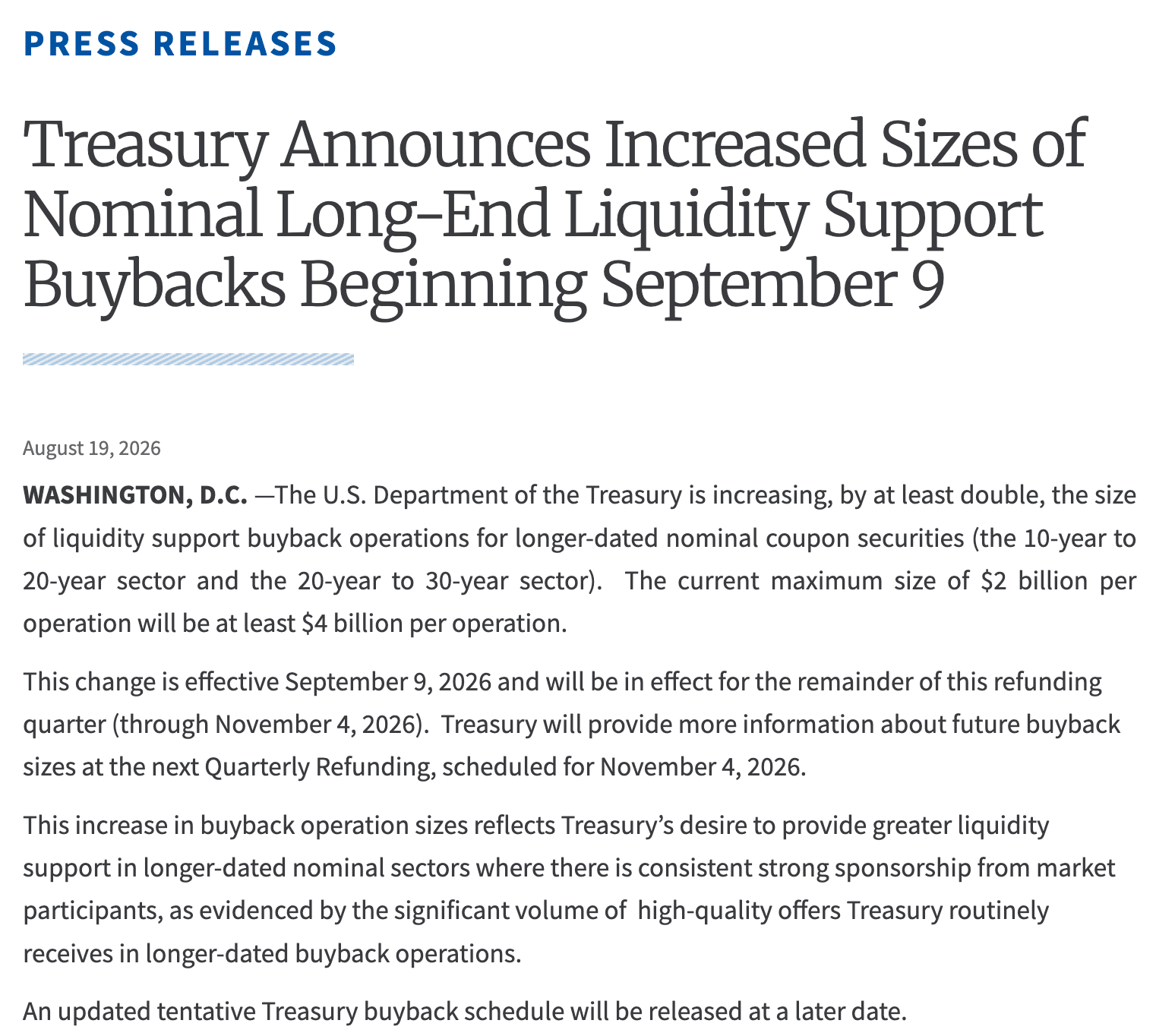 Press Release